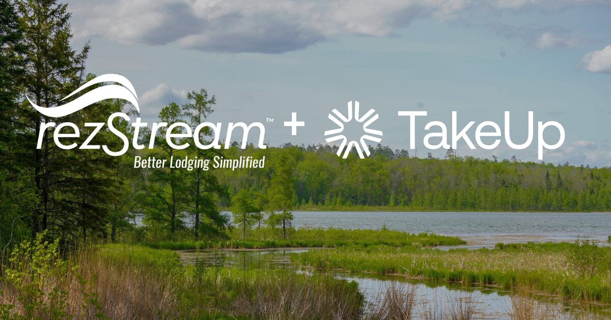 rezStream and TakeUp logos